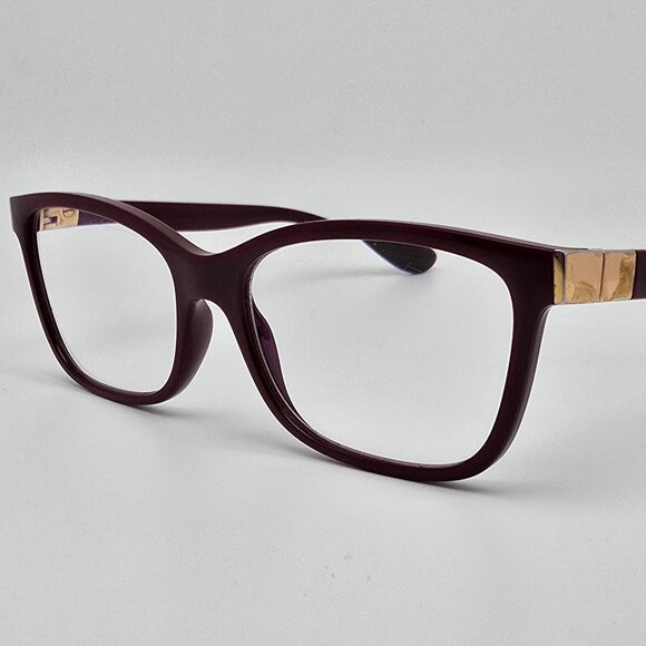*SOLD* Dolce & Gabbana DG 5077 3285 Bordeaux Eyeglasses Frame w/ Case Italy 54mm - Picture 3 of 15
